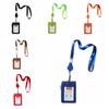 Multi-position Neck Hanging Card Case With Lanyard ID Buse Card Storage  Travel