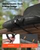 Stadium Seat, 6 Adjustable Angle Bleacher Chair, 73.66mm Cushion Stadium Seat with Back Support and Armrest, Wide Bleacher Chair with Hook Pocket