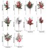 Home Decoration Simulation Red Berries DIY Accessories Christmas Cuttings  New Year