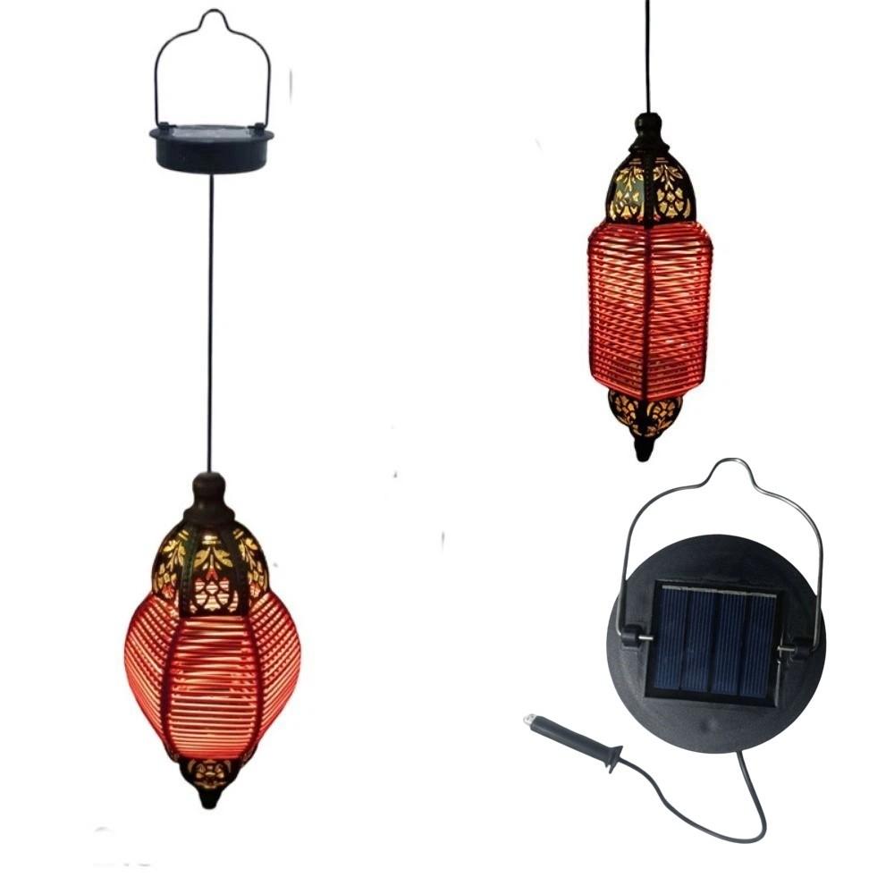 400Mah Solar Lights Replacement Top Black Outdoor Lantern Lights Pathway Lighting