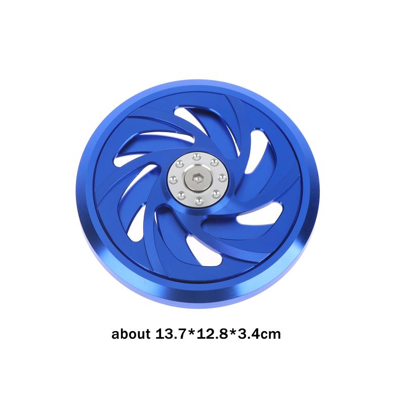 Universal Motorcycle Rotating Cooling Fan Cover Cnc Engine Protector Radiator Guard Cover For Dirtbikes Scooter Accessories
