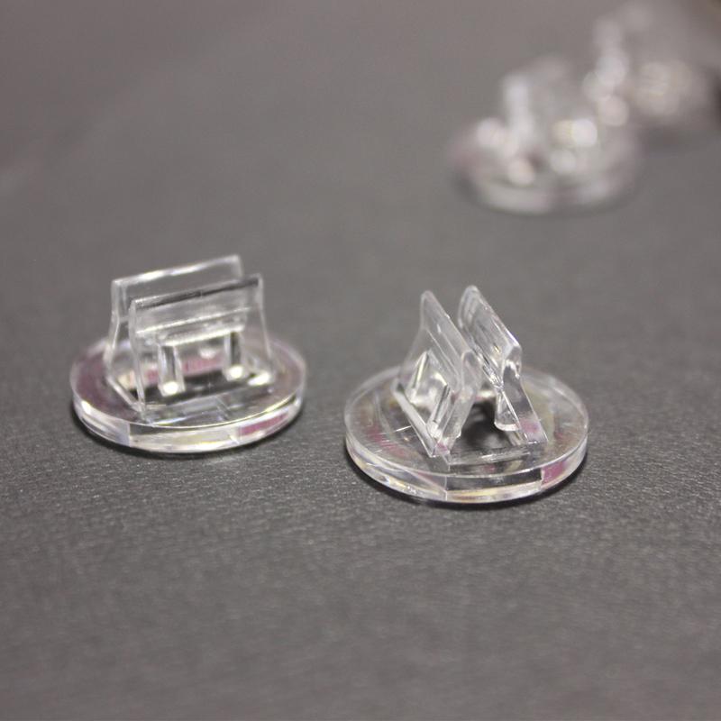 10 Pezzi 20 Pezzi 50 Pezzi Supporto Base per Carte in Plastica Trasparente Supporti Fissi Trasparenti Unici Per Schede Portacarte in Carta da 2 Mm Carte da Gioco