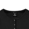 Skechers Round Neck Skin Tight Solid Color Long Sleeve Regular T-Shirt Women Tops L325W108-0018
