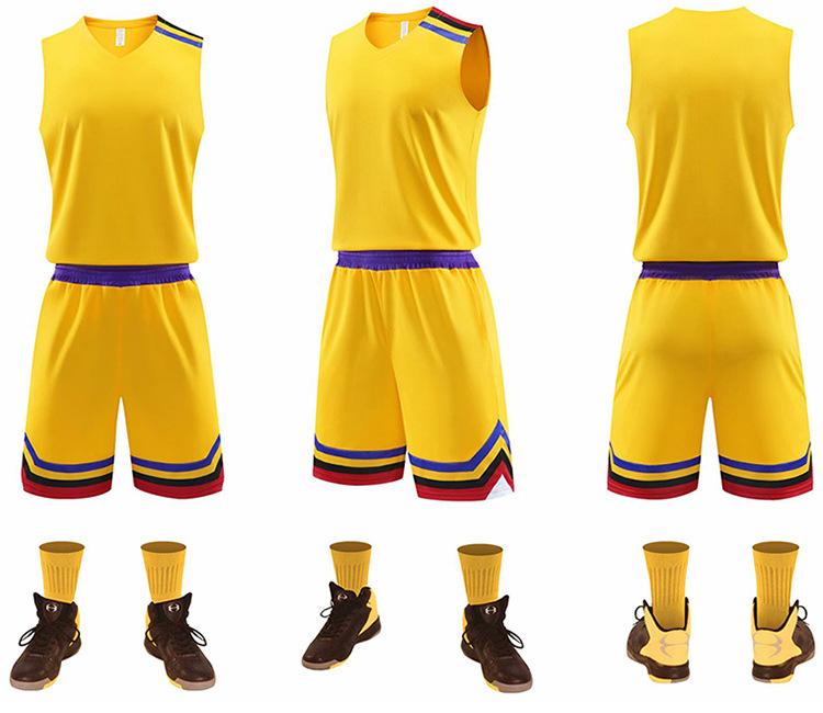 New Basketball Jersey Set Children'S Men'S And Women'S College Students' Game Jersey Printing Training Jersey Vest Sports Jersey
