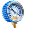 0-14psi Vacuum Gauge Stainless Steel 1/8inch Pressure Gauge Waterproof for Vacuum Pump Accurate Air Gauge