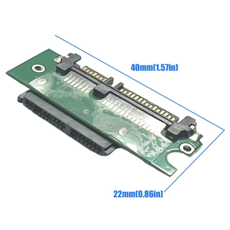 7-Pin+9-Pin 1,8-Zoll SATA SSDs zu SATA3 Adapter-Konverter für Laptop und Desktop-PC Datenübertragung
