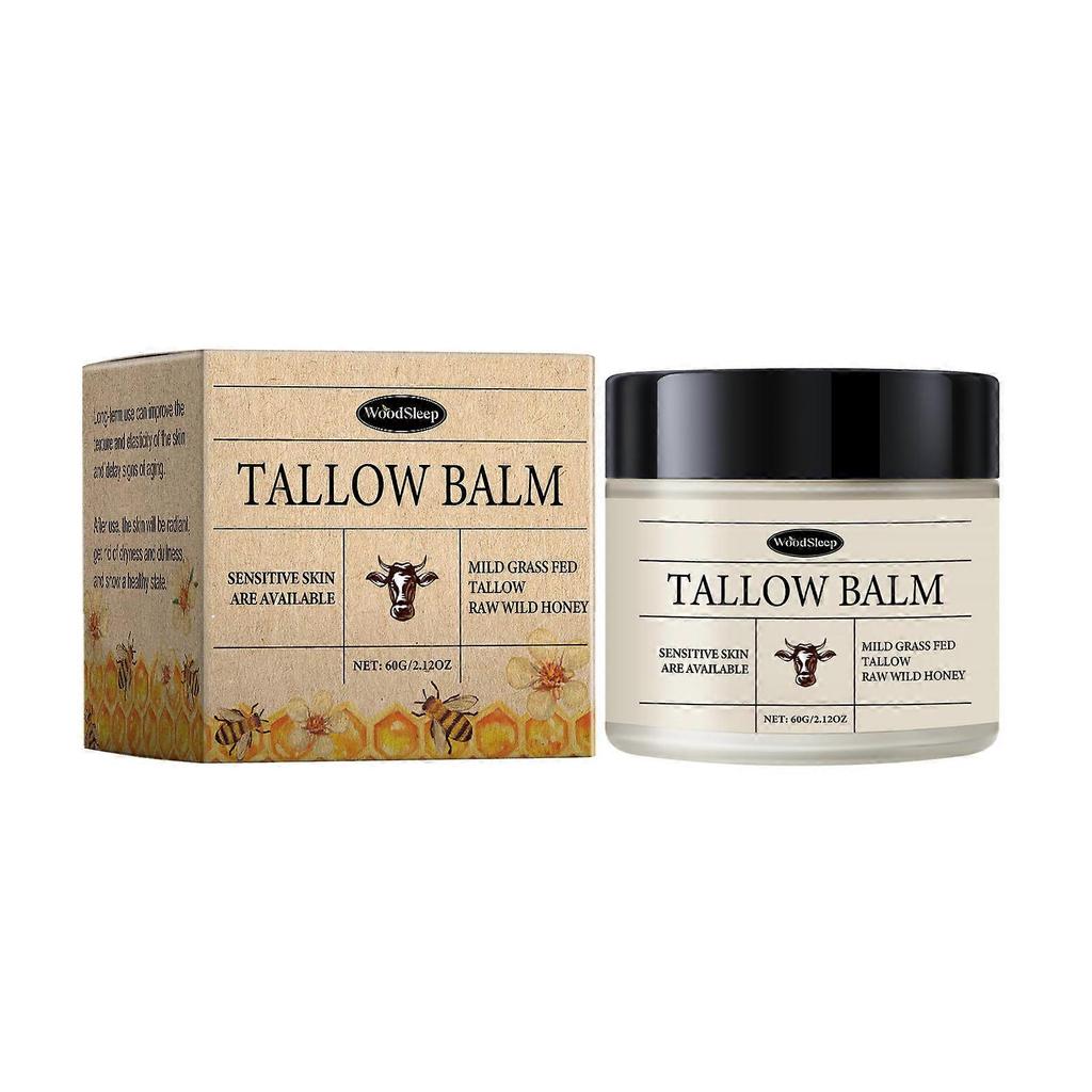 Hydrating Honey Moisturizer with Tallow & Bee Venom Deep Nourishing, Anti-Aging Skin Cream for All Skin Types, Long-Lasting Moisture & Youthful Glow