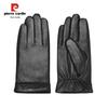 Pierre Cardin Men's Warm Goatskin Touchscreen Gloves