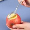 4Pcs Dessert Tea Coffee Spoon 15cm Long Handle Fruit Grapefruit Spoon Serrated Edge Stainless Steel Tableware Flatware