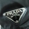 Great PRADA hat Triangle logo Re-Nylon bucket hat black polyamide Women M 2HC281 Used