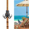 Vacation Accessory Hook for Beach Umbrellas Adjustable Straps Designs Portable Accessory