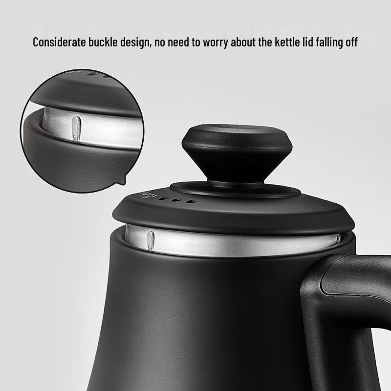 Supor 0.8L 304 Stainless Steel Electric Gooseneck Kettle CN plug (adapter included)