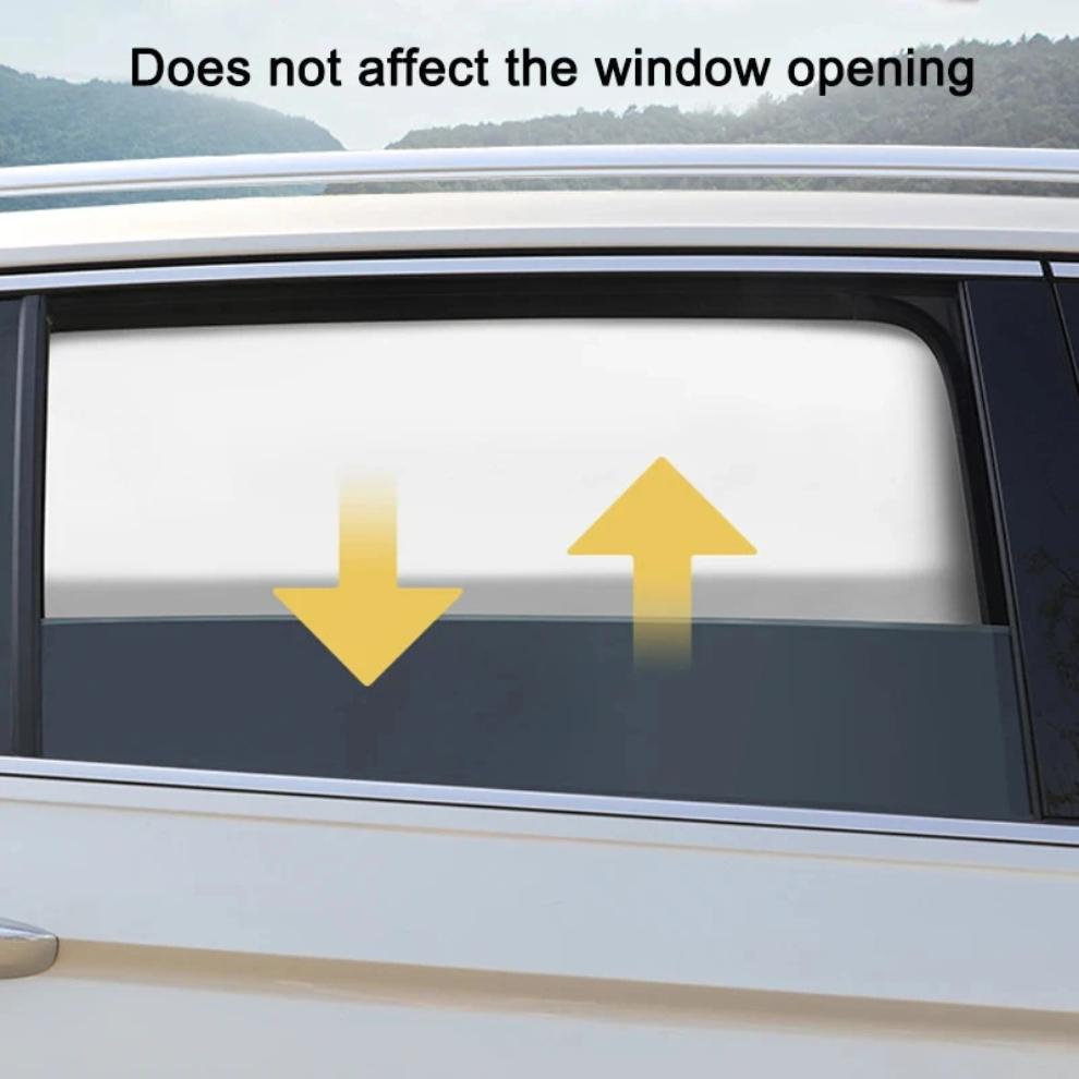 Magnetic Car Sunshade UV Protection Curtains Sun Shield Cover Double Sides Auto Window Sun Shade Protector Cover Accessories