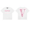 Cotton T-shirt V Short Sleeve Summer Men Women Loose Hip Hop Tee Harajuku Tops Y2k Clothes Oversized Vintage Clothing Harajuku
