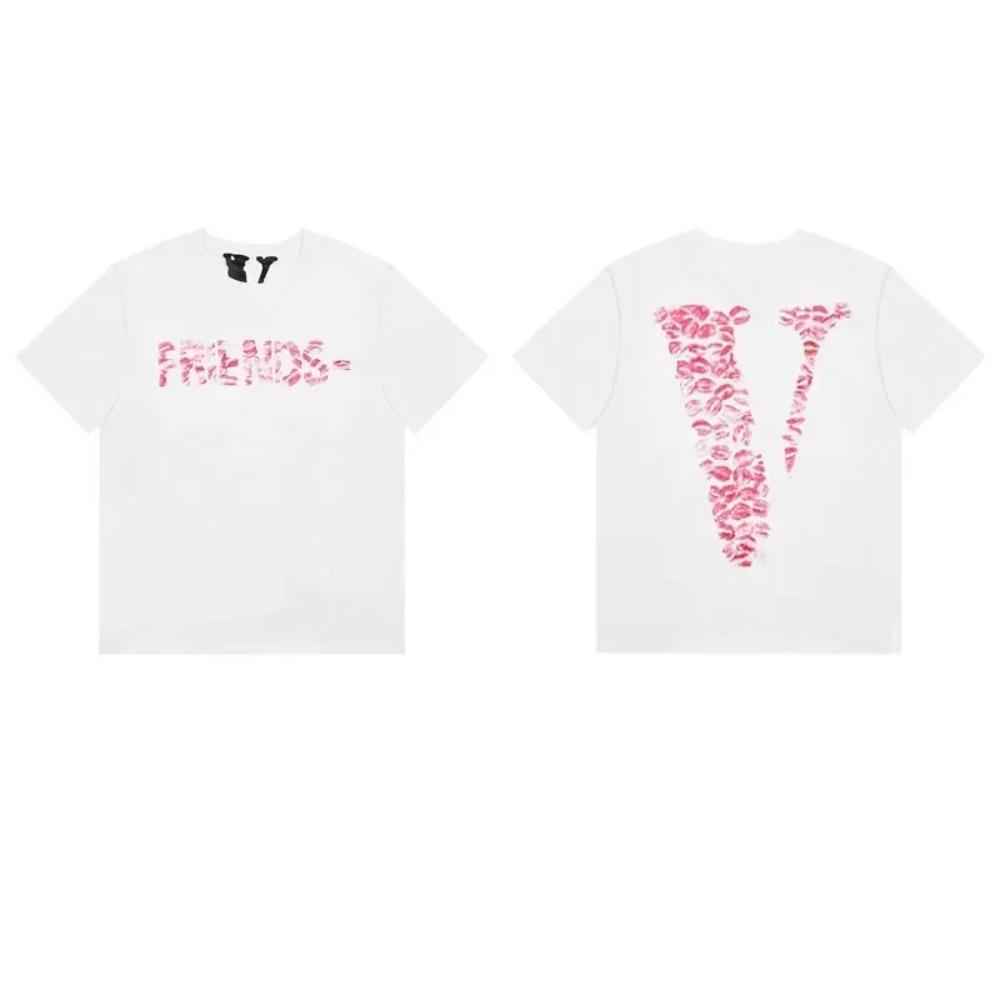 Cotton T-shirt V Short Sleeve Summer Men Women Loose Hip Hop Tee Harajuku Tops Y2k Clothes Oversized Vintage Clothing Harajuku