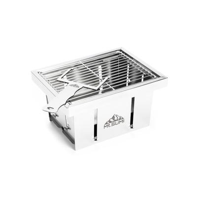 Perfekte Grill Mini-Grills perfekt für Familie und Solo-Camping Mt.SUMI SE/BBQ-Grill, faltbar, kompakt, Sekunden,