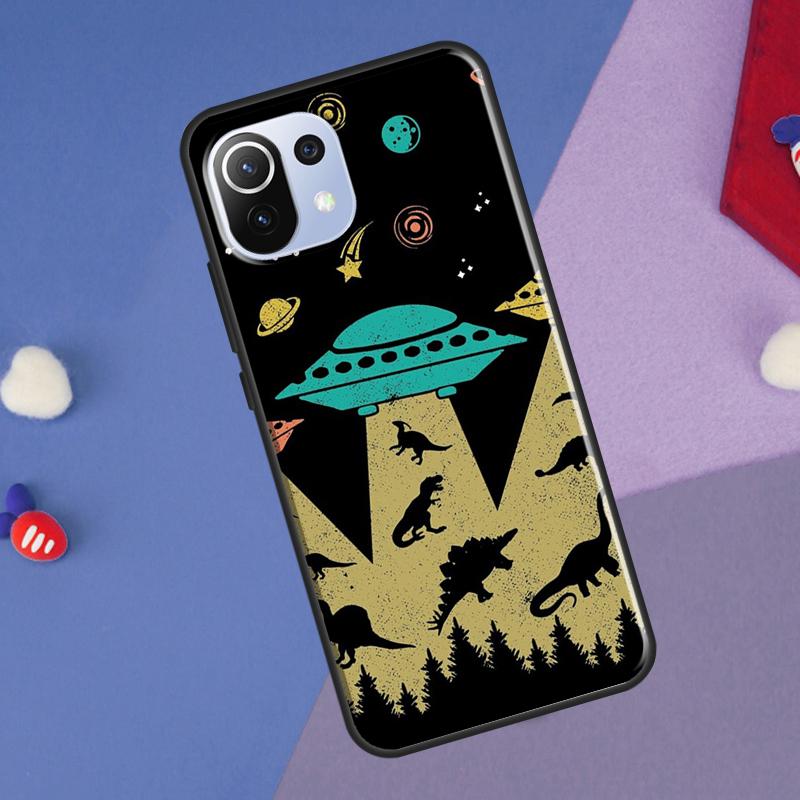 Alien Martian UFO Cover For Xiaomi 14T Pro 11T 12T 13T 13 14 Ultra POCO X7 Pro X3 X5 F3 F5 F6 M6 X6 Pro Case