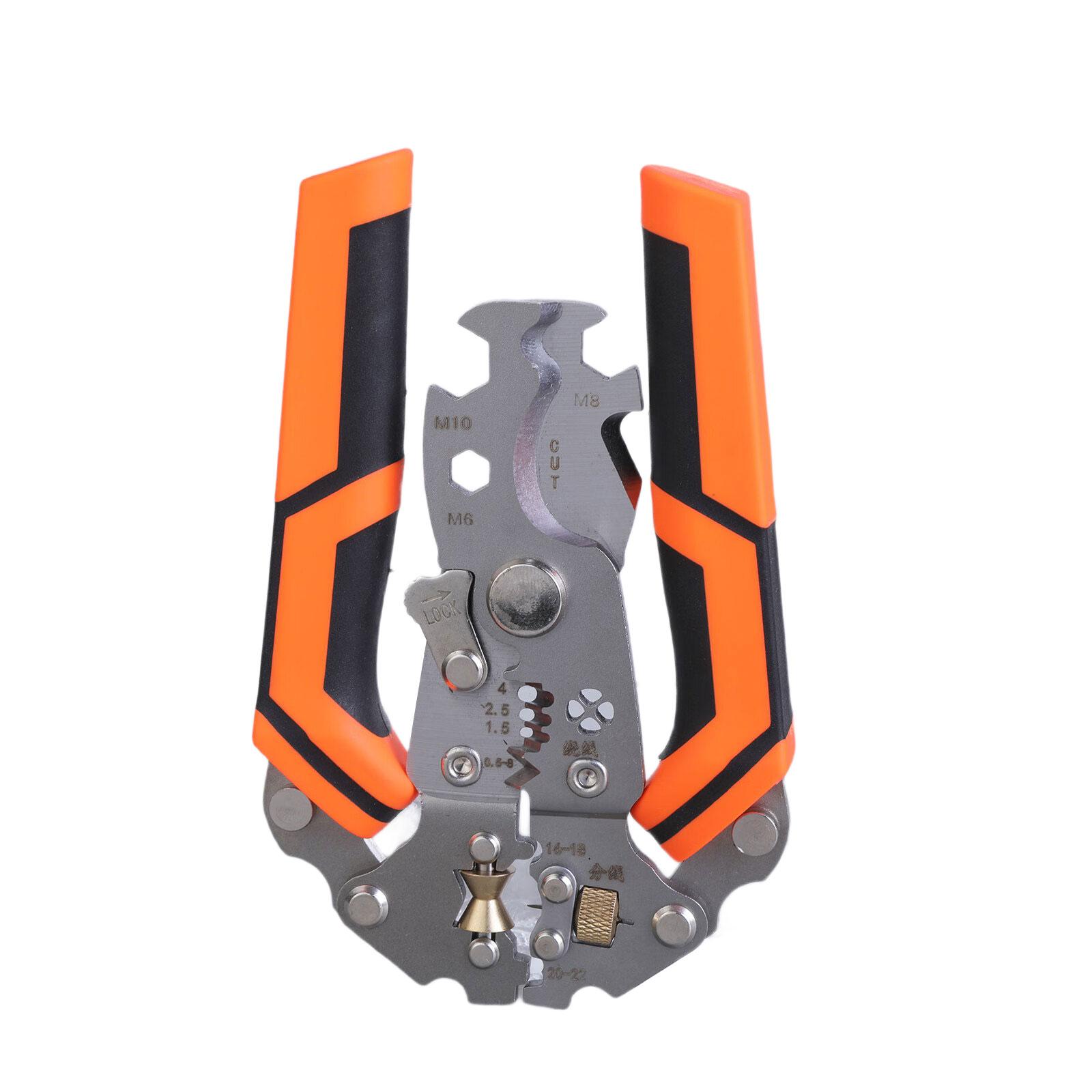 

8inch Multifunctional Wire Stripper Foldable Wire Stripper Twisters Professional Electrician Pliers Cable Stripping 1