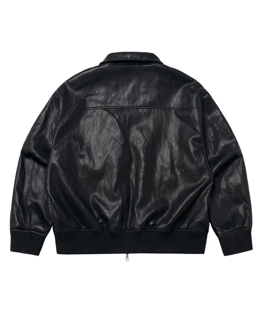 Idws Misty Leather Blouson Black