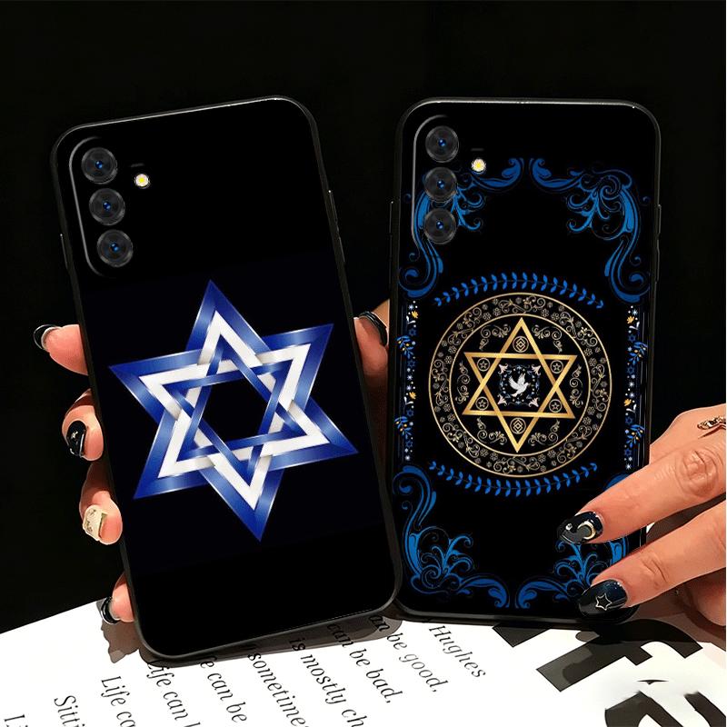 David Jewish Star Symbol Soft Phone Case for Samsung A17 A37 A57 A16 A26 A36 A56 A15 A25 A35 A55 A14 A24 A34 A54 A13 A23 A33 A53