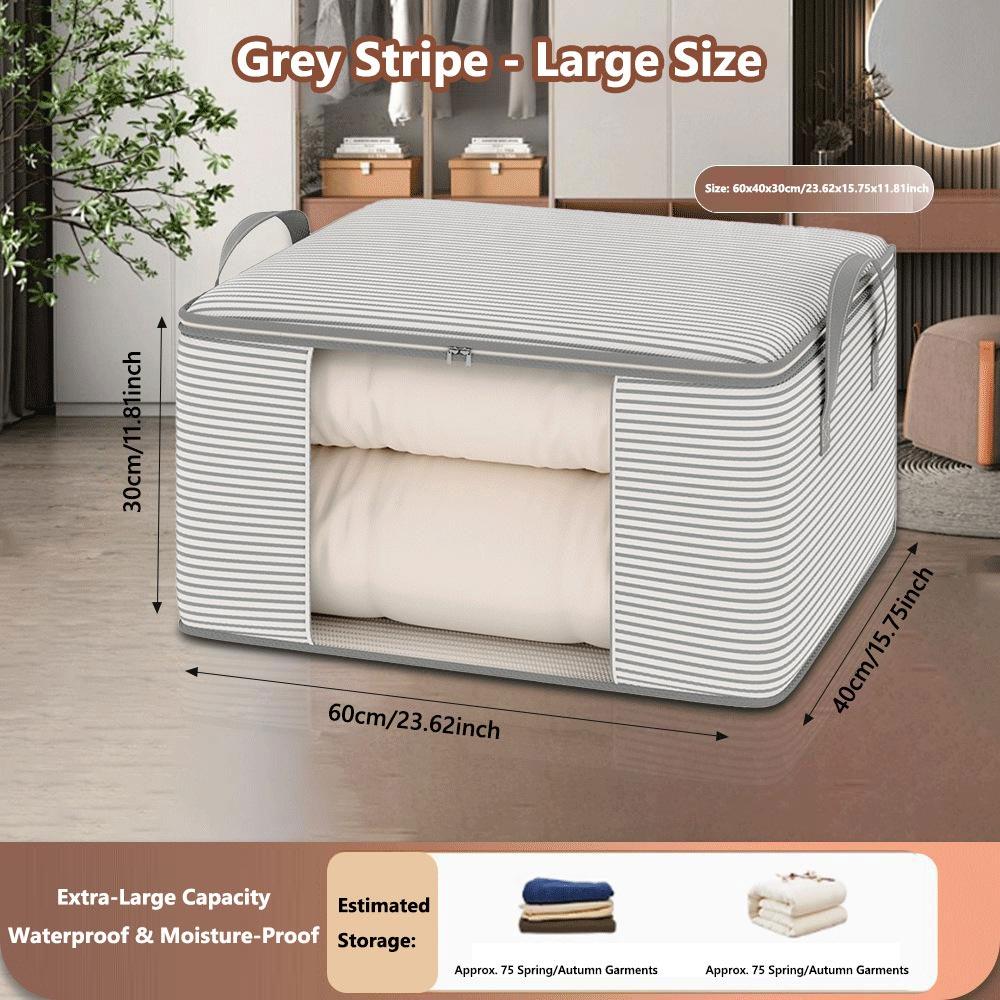 Large Capacity Quilt Storage Bag Moisture-Proof Foldable Packing Bag  for Moving and Packing