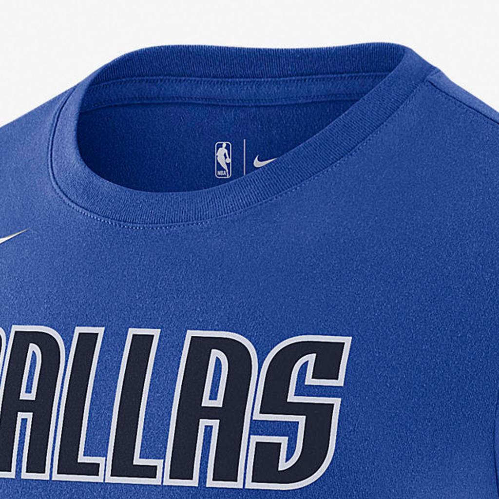 Nike NBA Dallas Mavericks Luka Doncic Alphanumeric Basketball Sports Short Sleeve T-Shirt Men Tops Blue DD6651-480