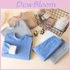 Cozy Wool Silk Baby Boys Girls Thermal Pajamas Set With Soft Fabric For Autumn Winter