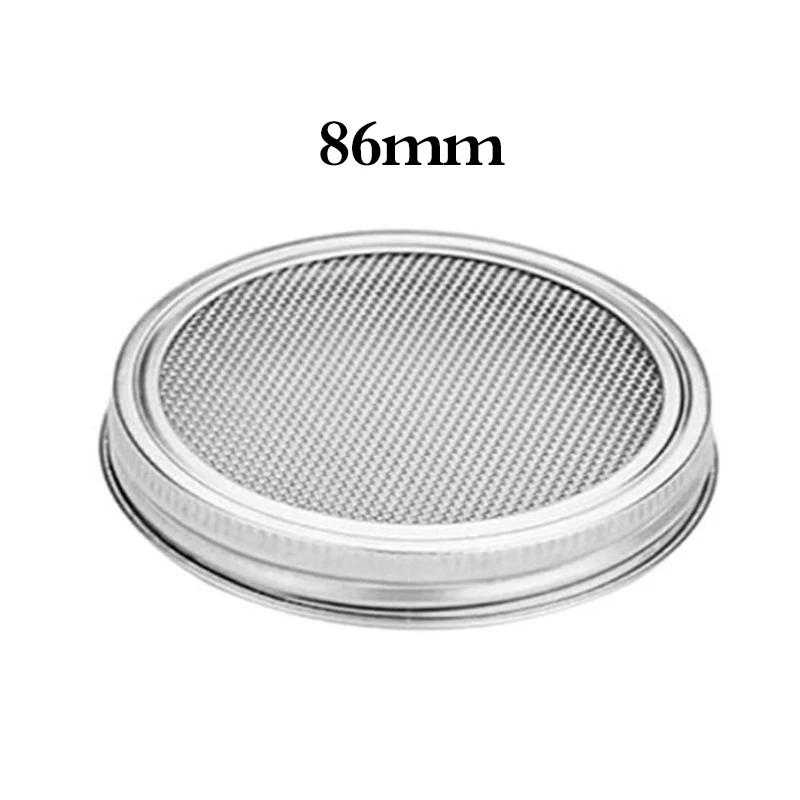 Germinator de semințe Capac de germinare Germinare Borcane Mason cu capace sită din oțel inoxidabil Suport germinator din oțel inoxidabil