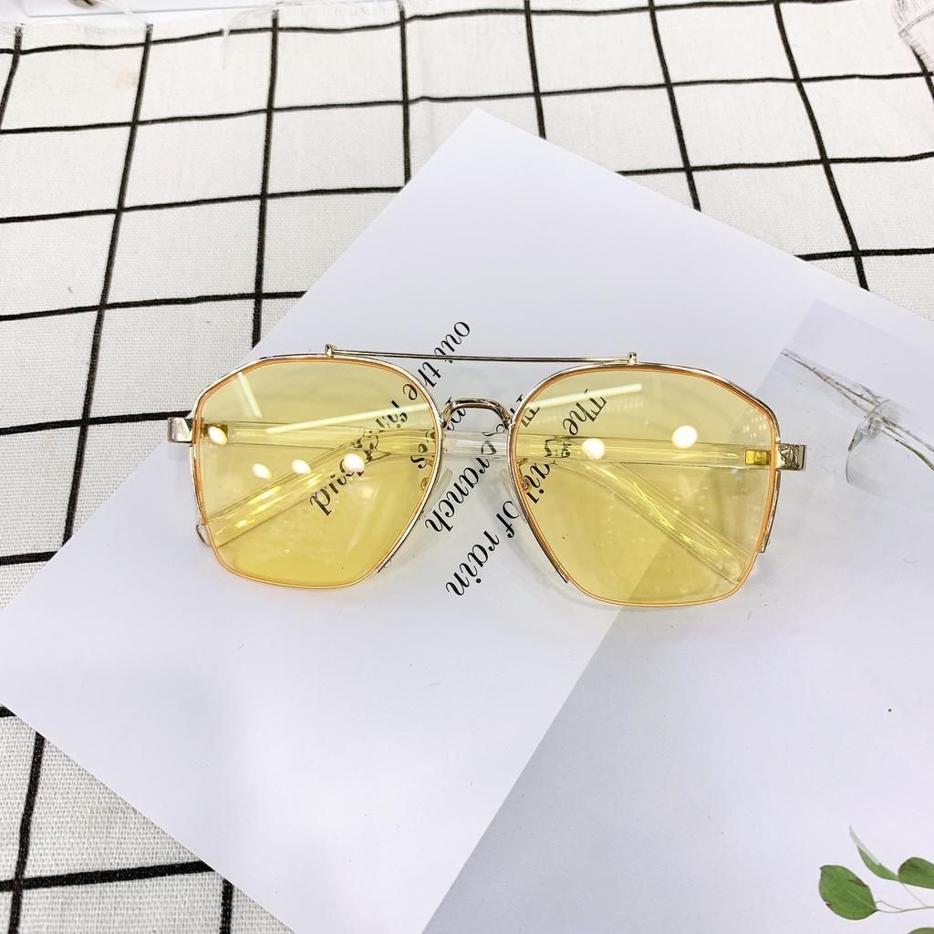 Children'S Sunglasses, Men'S And Women'S Comfortable Uv400 Sunglasses Uv-Proof Box Decorative Glasses B102
