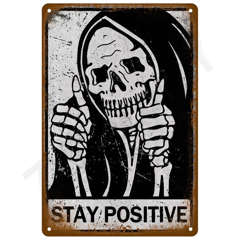 Retro Wall Art Mural Outdoor House Bathroom Home Room Decorations Decor Vintage Metal Signs Plates Tin Sign Posters Man Cave Bar