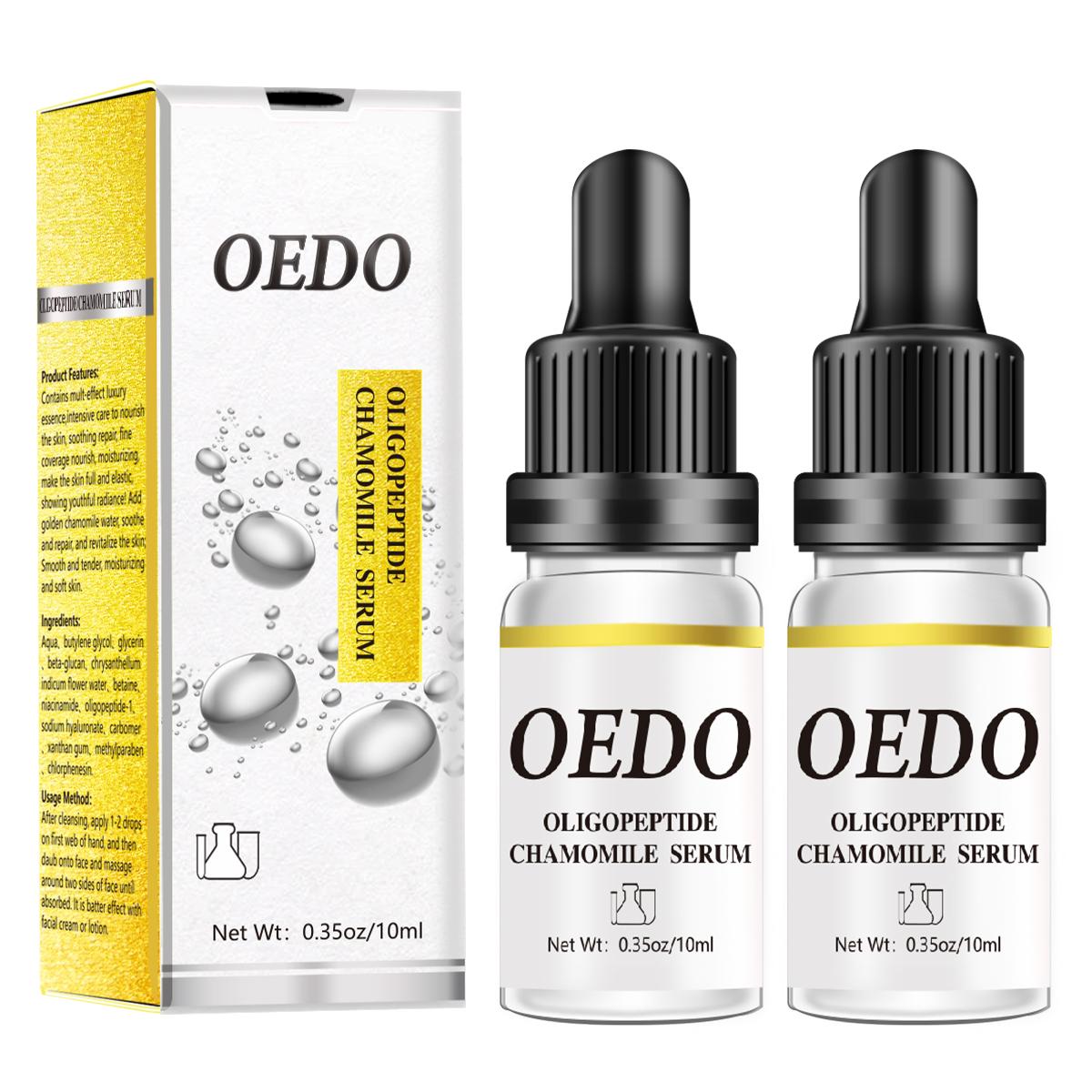 

Увлажняющая сыворотка для лица против морщин с олигопептидом ромашкой, антивозрастная эссенция, отбеливающая, осветляющая, питающая, уход за кожей, 10 мл 2pcs