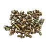 Concave Head Hexagon Combination Bolt Set with Spring Washer and Gasket - 3 Pieces
