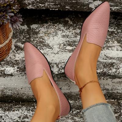 Mode 2025Damen Schuhe Frühling Neu Damen Ballerinas Sexy Spitz Slip-on Ballerinas Komfort Weich Solide Pumps Vielseitige Bürodamen Schuhe
