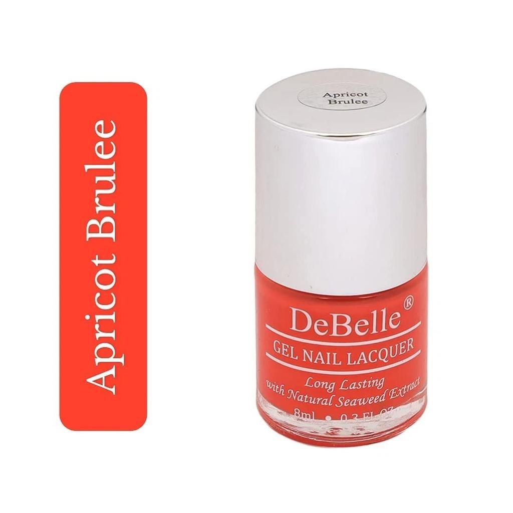 Debelle Gel Nail Polish Apricot Brulee (Dusty Orange Nail Paint) - 8Ml
