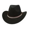 Felt Hat Outdoor Vintage Jazz Hat Vacation Travel British West Cowboy Hat