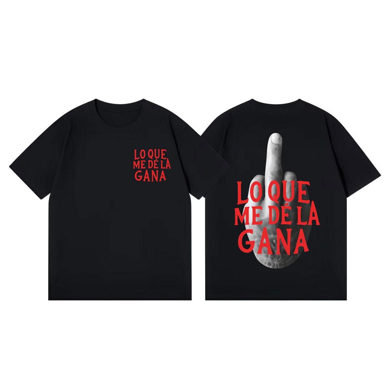 

Rock Singer Dani Martin Lo Que Me De La Gana Album T Shirt High Quality Fashion Oversized Tshirt Unisex Casual Cotton Tshirts 4XL