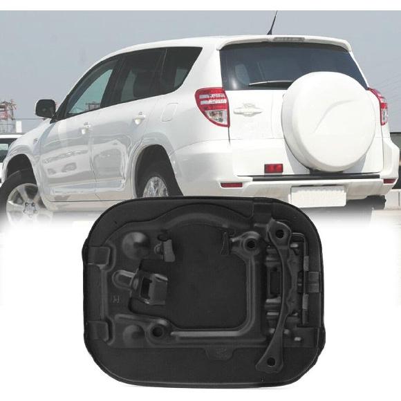 Car Fuel Tank Door Cover Gas Lid Cap For Toyota RAV4 2005 2006 2007 2008 2009-2016 77350-42070