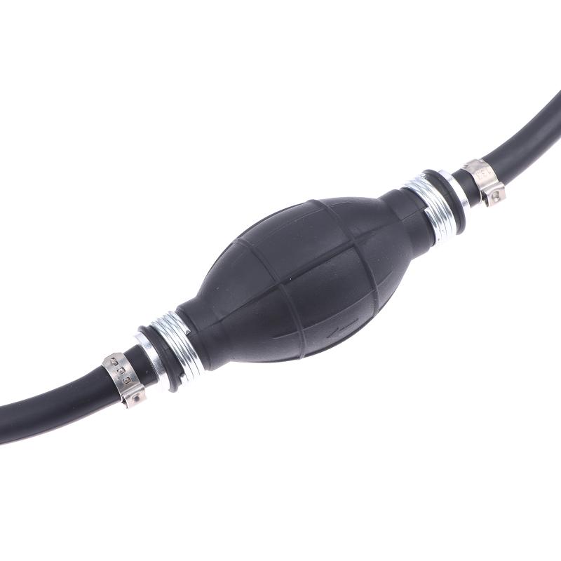 Black 2.1/3.1M Outboard Motor Fuel Line Kit For Boat Engine 8mm Fuel Hose Assembly Marine Accessories