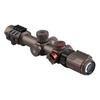 DISCOVERY WG 1.2-6x24 IRAI Illuminated Short Scope (with Picatinny Rail, Level, and Angle Indicator), Black, 20mm Rail, Variable Magnification