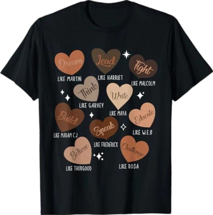 Bhgytec Celebrating Black History Unisex-Adults, African American Black History XL