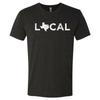 Texas Local - USA State Pride Canvas Triblend T Shirt - Vintage Black