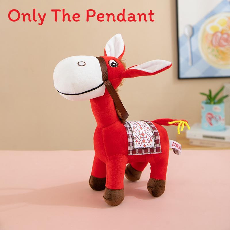 Peluche Asinello Giocattolo Animale Carino Regalo Per Bambini Ragazzi E Ragazze