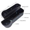 Car Seat Gap Filler Organizer,Multifunctional Car Seat Organizer,Adjustable Cup Holder Car Console Side Storage Box Holders Phone, Sunglasses,Car