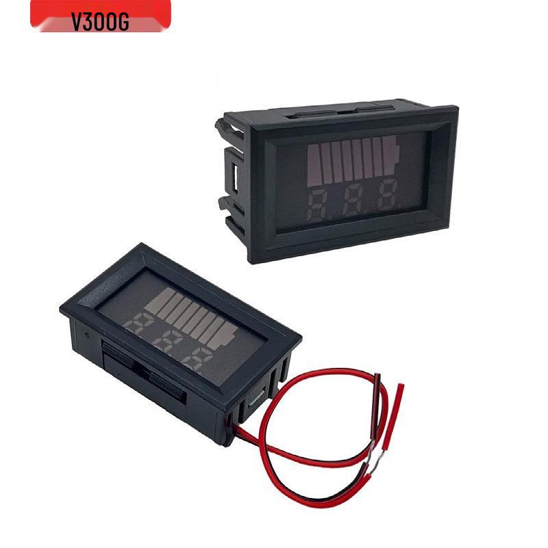 Tensione Batteria Veicolo Elettrico e Amperometro per Batterie al Litio (12V-84V)