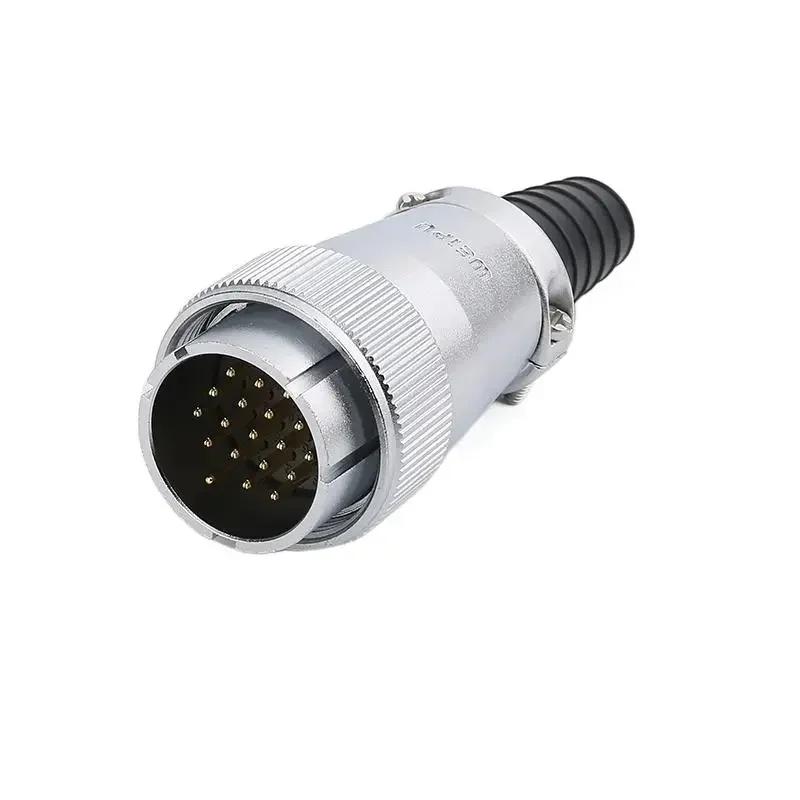 WEIPU WS32 TQ+Z M32 4 6 8 10 11 12 13 19Pin Male Plug Female Socket Panel Automotive Connector 10-50 A  AC DC High Voltage Power