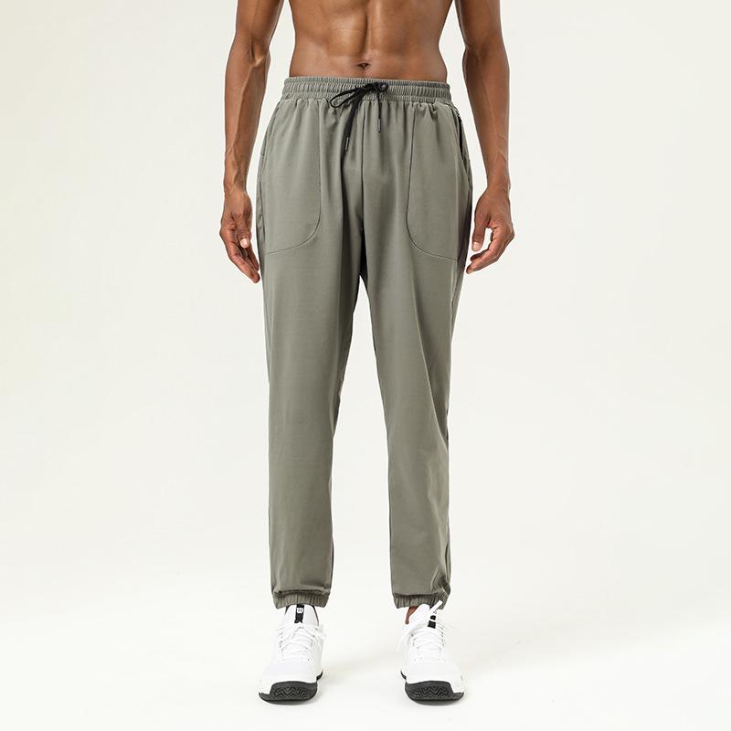 

Мужские быстросохнущие тренировочные брюки для марафона - Дышащие, с манжетами, Идеальны для весны и осени M (165-170cm)