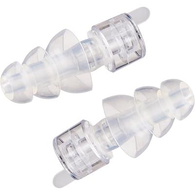 Etymotic ER20XS Series Standard Fit Earplugs with 3-Flange Eartips, Small, Clear, 1 Pair, Noise Reduction, Up To 20dB Reduction (ER20XS-SMF-C)