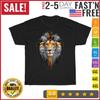 Jesus Lion of Judah Vintage T Shirt Mens Womens Tees Top Men Fashion 2023 Women T Shirt Mens Womens Tees Top Short Sleeve