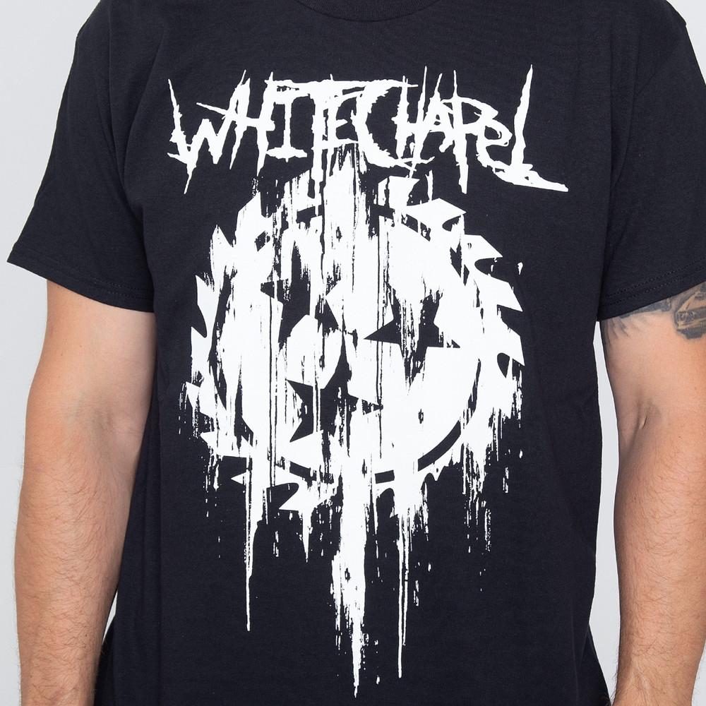 

HOT Whitechapel band Tshirt black Short sleeve All sizes S345Xl Unisex T-Shirt S