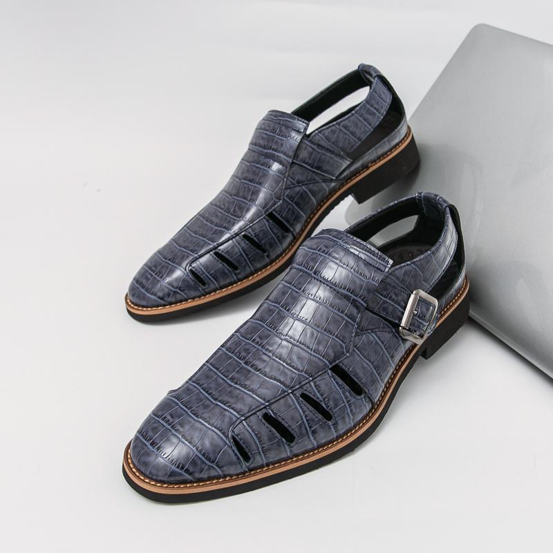 Summer Retro Men Business Sandals Men Comfortable Casual Breathable Versatile Fashionable Sandals Size 38-46 Men Sandals